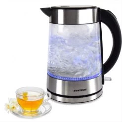 1.7 Liter Wasserkocher Lago Aus Glas & Edelstahl Mit Blauem LED Licht -Küche Verkauf Geschäft 0a30753b b18d 492b 89e1 fdf8427842fb