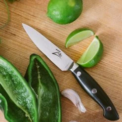 Executive-Plus Serie 4,25` Schälmesser 61 HRC Edelstahl Schwarz -Küche Verkauf Geschäft 0a3b7648 53e4 473d 9f7d f0b058062f6c