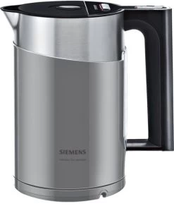 Siemens TW86105P Wasserkocher 1,5 L 2400 W Schwarz, Grau