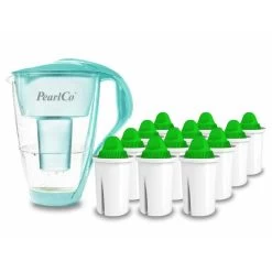 Glas-Wasserfilter Weiß Inkl. 12 Alkaline Filterkartuschen 10 Glas-Wasserfilter Weiß Inkl. 12 Alkaline Filterkartuschen -Küche Verkauf Geschäft 128050f5 2e3d 4535 b87f 14c7b6564d06