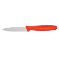 WAS Germany - Schälmesser Knife 69 HACCP, 8 Cm, Rot, Edelstahl (6903081)