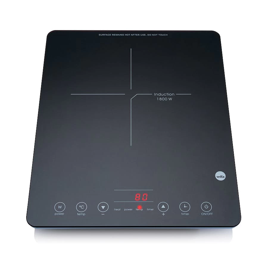 WILFA Induktion Kochplatte, 1800 Watt, ICP-1800B, Schwarz 1 WILFA Induktion Kochplatte, 1800 Watt, ICP-1800B, Schwarz