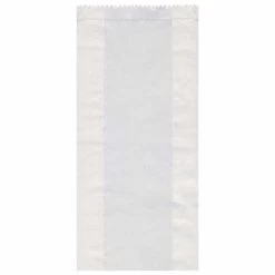 1000x Papierfaltenbeutel Weiß 14+7 X 29cm Für Ca. 1,5kg Inhalt -Küche Verkauf Geschäft 169933bf c244 4957 a386 5b52f857bdec