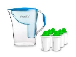 Wasserfilter Standard Blau Inkl. 6 Alkaline Filterkartuschen