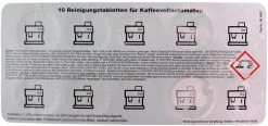 Reinigungstabletten Für Kaffeevollautomaten | á 10 Stück, Ø18mm Je 2,5g, Blister In Faltschachtel + Anleitung -Küche Verkauf Geschäft 1a1463fe 3c48 4570 92a0 8a7567eacf21