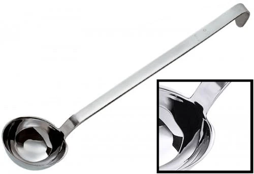 2x Contacto Schöpfkelle, Edelstahl, Volumen: 0,55 L, Durchmesser Innen: 14 Cm, Stiellänge: 37 Cm, Stärke: 4,0 Mm 5 2x Contacto Schöpfkelle, Edelstahl, Volumen: 0,55 L, Durchmesser Innen: 14 Cm, Stiellänge: 37 Cm, Stärke: 4,0 Mm – Bild 5