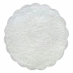 160x Tassenuntersetzer Glasuntersetzer Airlaid O 9cm Weiß