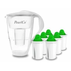 Glas-Wasserfilter Weiß Inkl. 12 Alkaline Filterkartuschen 11 Glas-Wasserfilter Weiß Inkl. 12 Alkaline Filterkartuschen -Küche Verkauf Geschäft 2eb569c5 bead 4b81 bafe 0ca8db1a1ae6