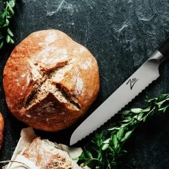 Comfort Pro Serie 6` Allzweckmesser Wellenschliff 56 HRC Edelstahl Schwarz -Küche Verkauf Geschäft 336edcba 1694 43ac aca1 d5ea17c78306