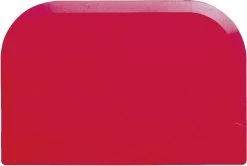 1 X SCHNEIDER Cremeschaber, ABS, Rot 151 X 102 Mm