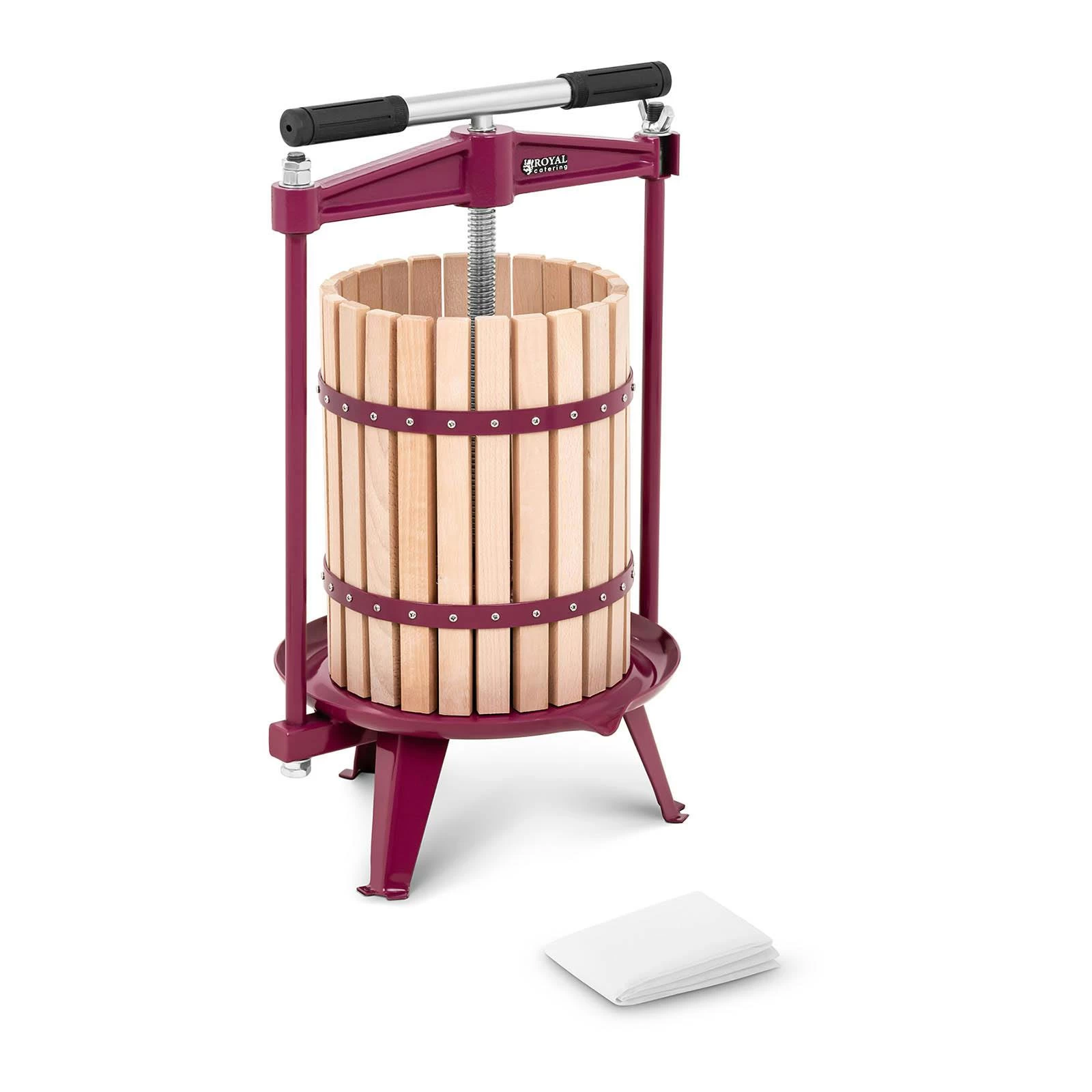 Royal Catering Obstpresse - Edelstahl - 14 L 3 Royal Catering Obstpresse - Edelstahl - 14 L – Bild 3