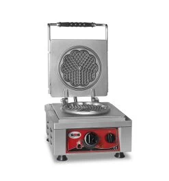 GMG - Waffeleisen Amore-M - 2x Ø 17cm - 50° Bis 300°C - Feste Backplatte Aus Gusseisen - Umlaufende Fettfangrinne - Gehäuse Edelstahl -Küche Verkauf Geschäft 411b5f47 aa20 4a99 b487 15c8b368f7af