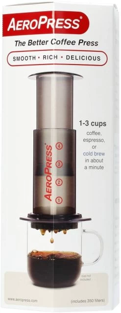 AeroPress Go Coffee Maker Kaffeebereiter, Inkl. 350 Filtern -Küche Verkauf Geschäft 46a3a13c 0730 48ee b748 b84c3e27547f 1
