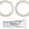 2x Dichtung 21531 Für Sage The Barista Express / Pro Wie SP0020019 Ø65,73mm + 10ml Spezialfett