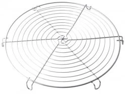 3x Kuchenabkühlrost, Rund Verzinnt Rahmendraht Ø 3 Mm, Gitterdraht Ø 1,5 Mm, Stabile -Küche Verkauf Geschäft 5163bf77 a70f 4db6 90c6 eda3dca97093