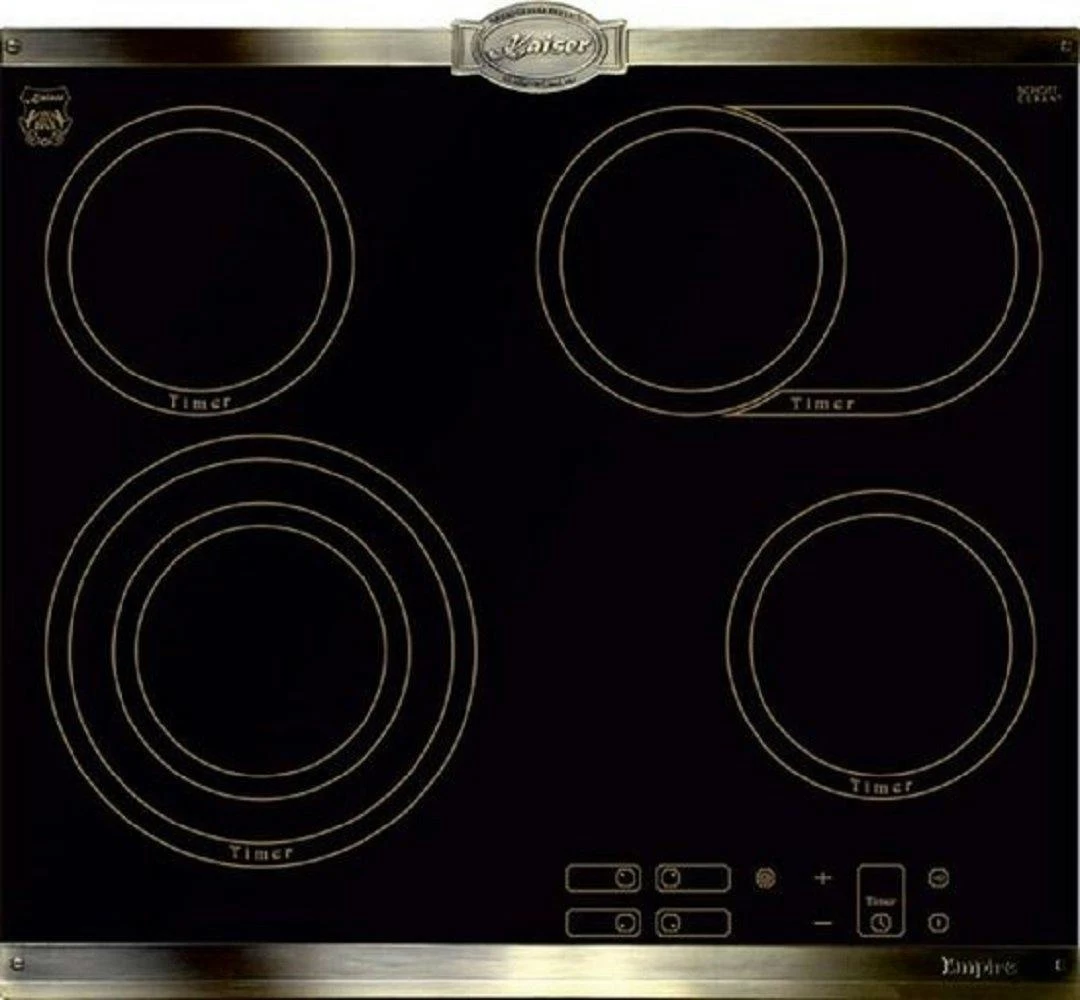 Herd Set/ Kaiser EH 6726 AD / Einbaubackofen + KCT 6385 Em / Glaskeramik Kochfeld 7 Herd Set/ Kaiser EH 6726 AD / Einbaubackofen + KCT 6385 Em / Glaskeramik Kochfeld – Bild 7