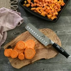 Comfort Pro Serie 7` Nakirimesser 56 HRC Edelstahl Schwarz -Küche Verkauf Geschäft 632764df 89ed 4172 a1bc fccaed387373