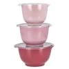 Rosti Rührschüssel Set Backschüssel Schüssel Margrethe 3-teilig Mit Deckel Rosa