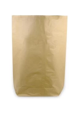 Hypafol Bio Papier Müllbeutel | Abbaubare Biomüllbeutel | Ohne Plastik | 2-lagig, Tüten Mit 50 L Fassungsvermögen | 450x600+200 Mm, 50 Stück