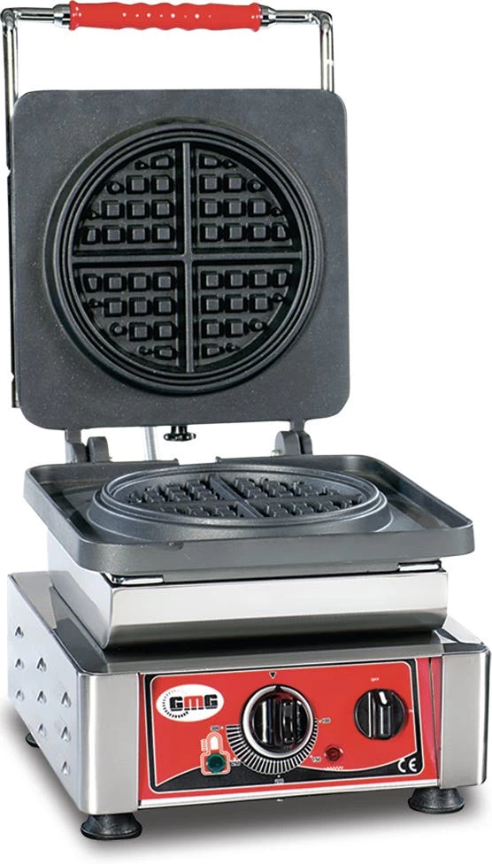 GMG - Waffeleisen American - 1x (Ø16 X 1,5cm) - Wechselbare Backplatte & Einfache Montage - 50° Bis 300°C - Leichte Reinigung 1 GMG - Waffeleisen American - 1x (Ø16 X 1,5cm) - Wechselbare Backplatte & Einfache Montage - 50° Bis 300°C - Leichte Reinigung