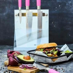 Messerblock 4Knives "Pink Spirit" Weiß -Küche Verkauf Geschäft 6c55b075 d937 428b ae35 40fa1535d1c8