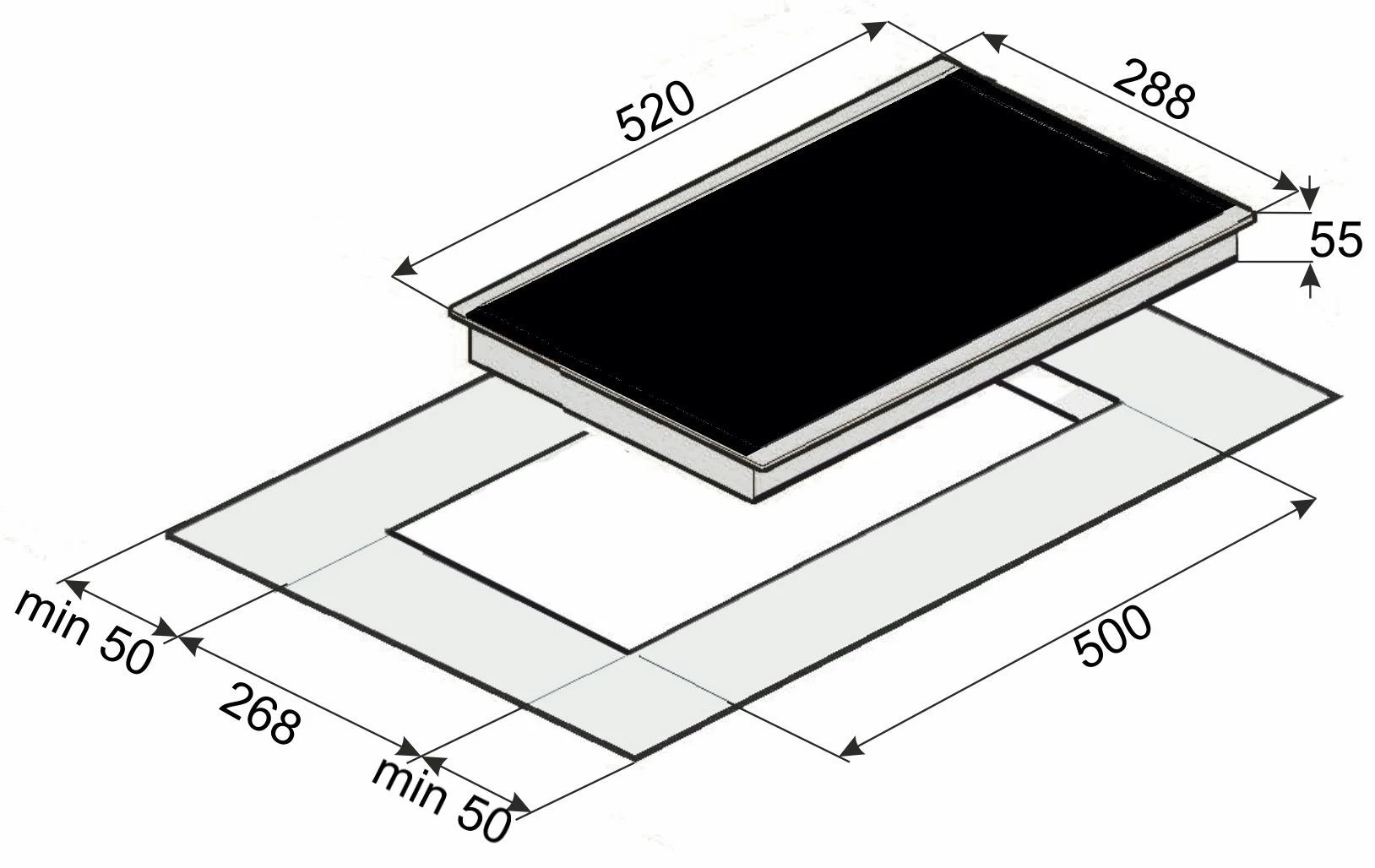 Exquisit Kochfeld EKC 301-3.1 R | Glaskeramik | Touch Control | 2 Kochstellen | Edelstahlrahmen | 3000 W 6 Exquisit Kochfeld EKC 301-3.1 R | Glaskeramik | Touch Control | 2 Kochstellen | Edelstahlrahmen | 3000 W – Bild 6
