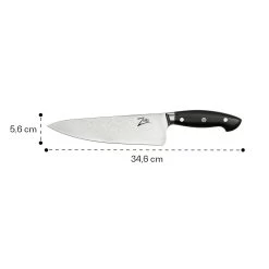 Executive-Plus Serie 8` Kochmesser 61 HRC Edelstahl Schwarz -Küche Verkauf Geschäft 6eed1945 a475 4093 b7f4 ec7258fc249e