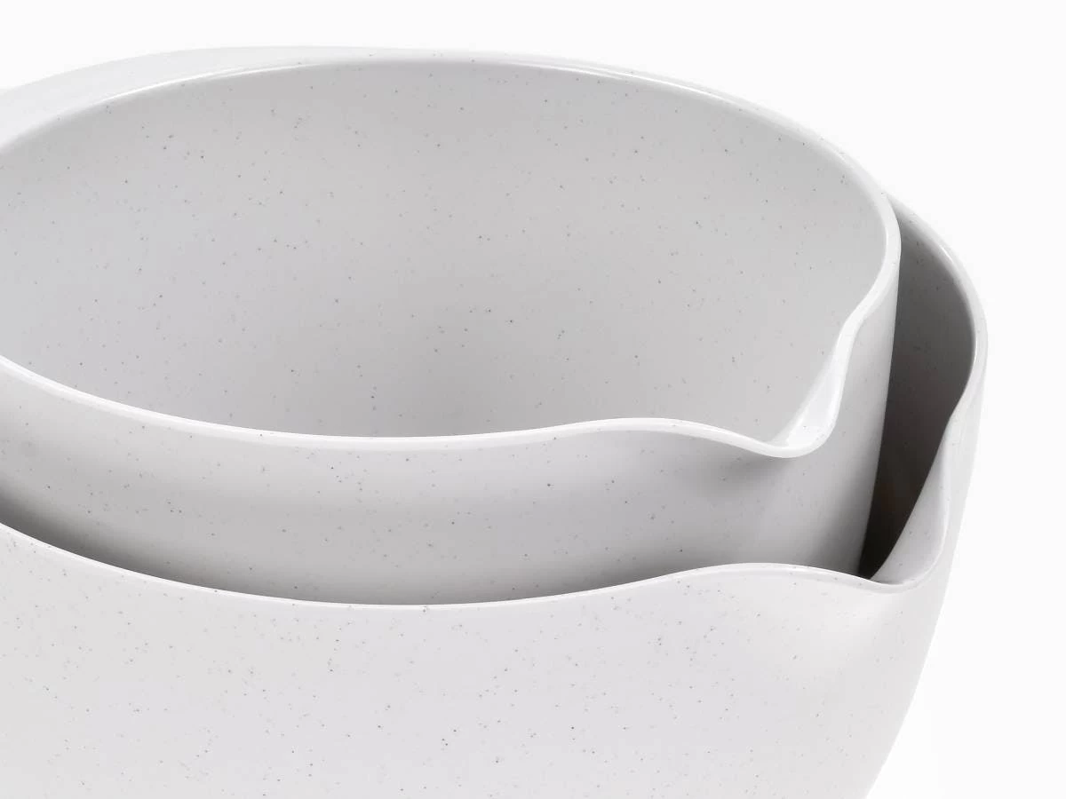 Rosti Rührschüssel Set Backschüssel Schüssel Margrethe 2-teilig Mit Deckel PEBBLE Weiß 7 Rosti Rührschüssel Set Backschüssel Schüssel Margrethe 2-teilig Mit Deckel PEBBLE Weiß – Bild 7