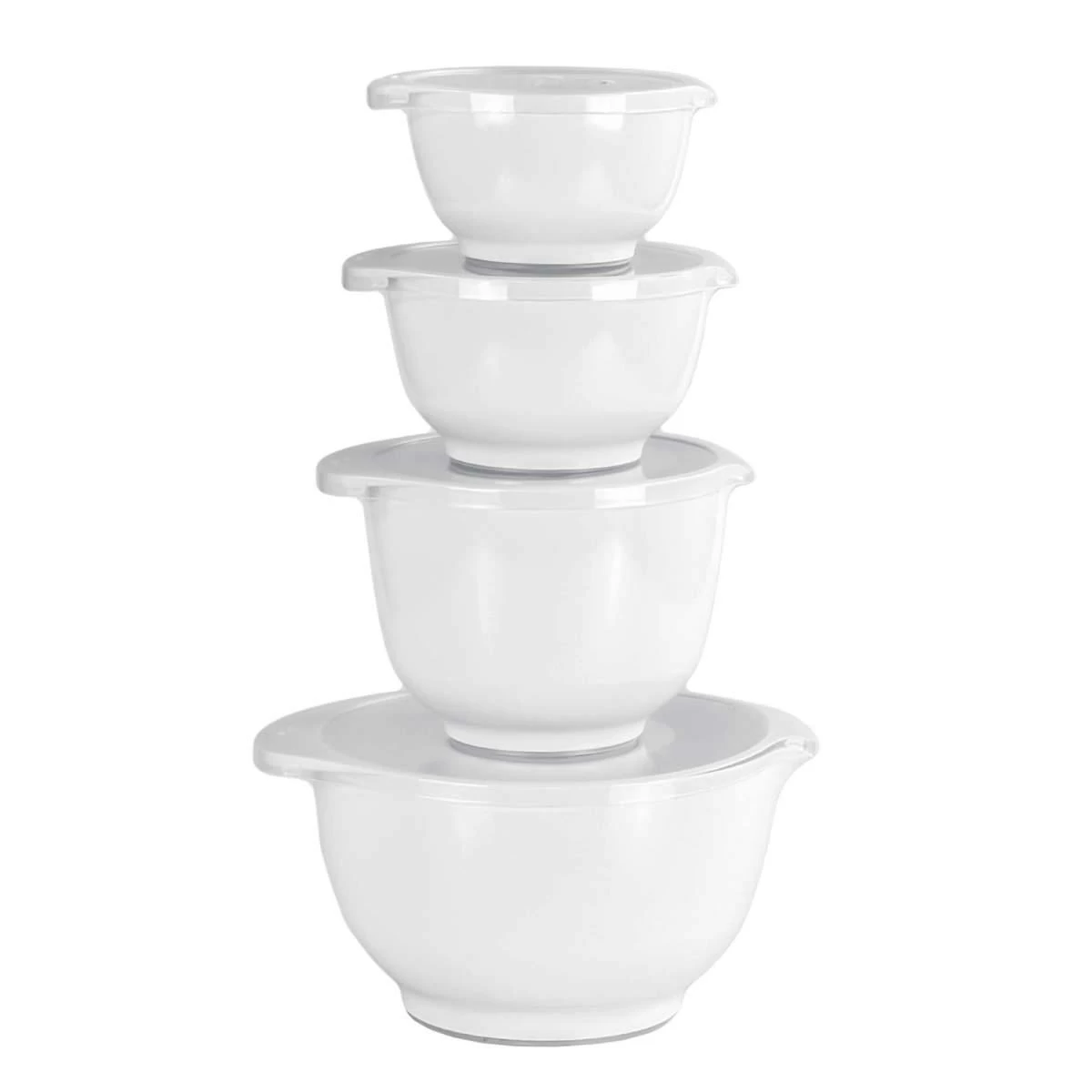 Rosti Rührschüssel Set Backschüssel Schüssel Margrethe 3-teilig Mit Deckel Rosa 4 Rosti Rührschüssel Set Backschüssel Schüssel Margrethe 3-teilig Mit Deckel Rosa – Bild 4