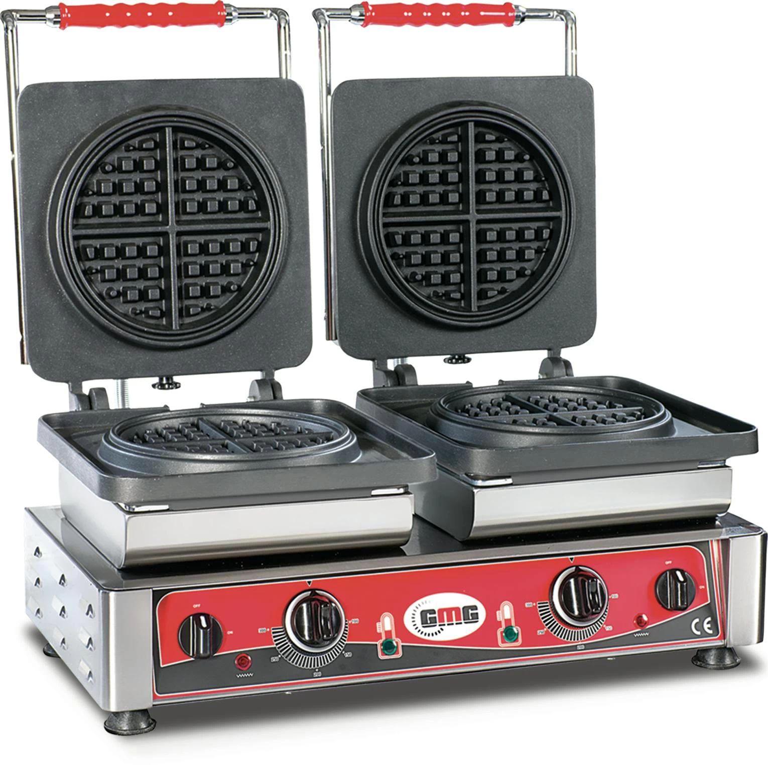 GMG - Waffeleisen American - 1x (Ø16 X 1,5cm) - Wechselbare Backplatte & Einfache Montage - 50° Bis 300°C - Leichte Reinigung 2 GMG - Waffeleisen American - 1x (Ø16 X 1,5cm) - Wechselbare Backplatte & Einfache Montage - 50° Bis 300°C - Leichte Reinigung – Bild 2