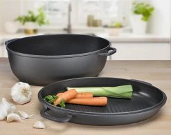 Aluguss Bräter Schmortopf Universalbräter Grillpfanne Antihaftbeschichtung -Küche Verkauf Geschäft 919cdfc4 ce73 4698 911a 127e98c95595 1