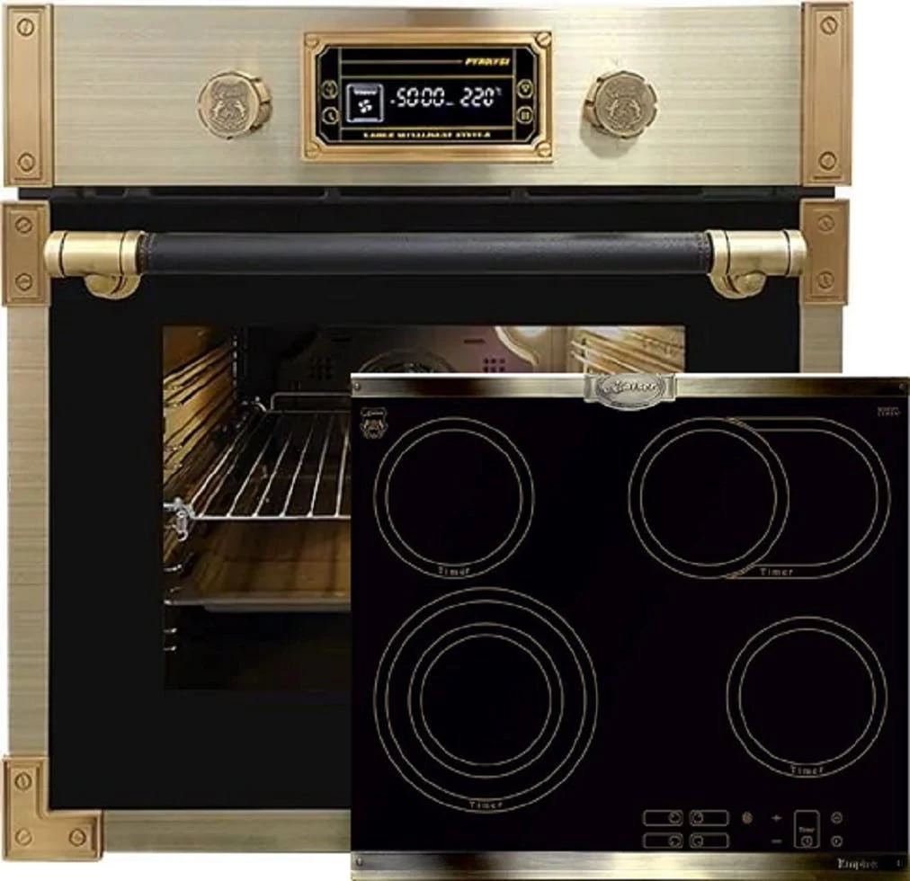 Herd Set/ Kaiser EH 6726 AD / Einbaubackofen + KCT 6385 Em / Glaskeramik Kochfeld 3 Herd Set/ Kaiser EH 6726 AD / Einbaubackofen + KCT 6385 Em / Glaskeramik Kochfeld – Bild 3