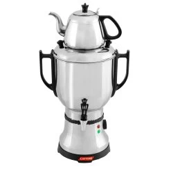 Caytime 15 L Doppelwand Isolierung Analog A15 Teemaschine Samowar Semaver Teekocher Teeautomat Glühwein Spender -Küche Verkauf Geschäft 9d19c738 50aa 4ed6 9571 8be321a058e7