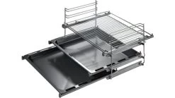 Siemens Auszugsystem Edelstahl HZ438301