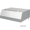 Stalgast Wandhaube "Basic Line", Trapezform 2300 Mm X 1100 Mm Mit Flammschutzfilter Typ B