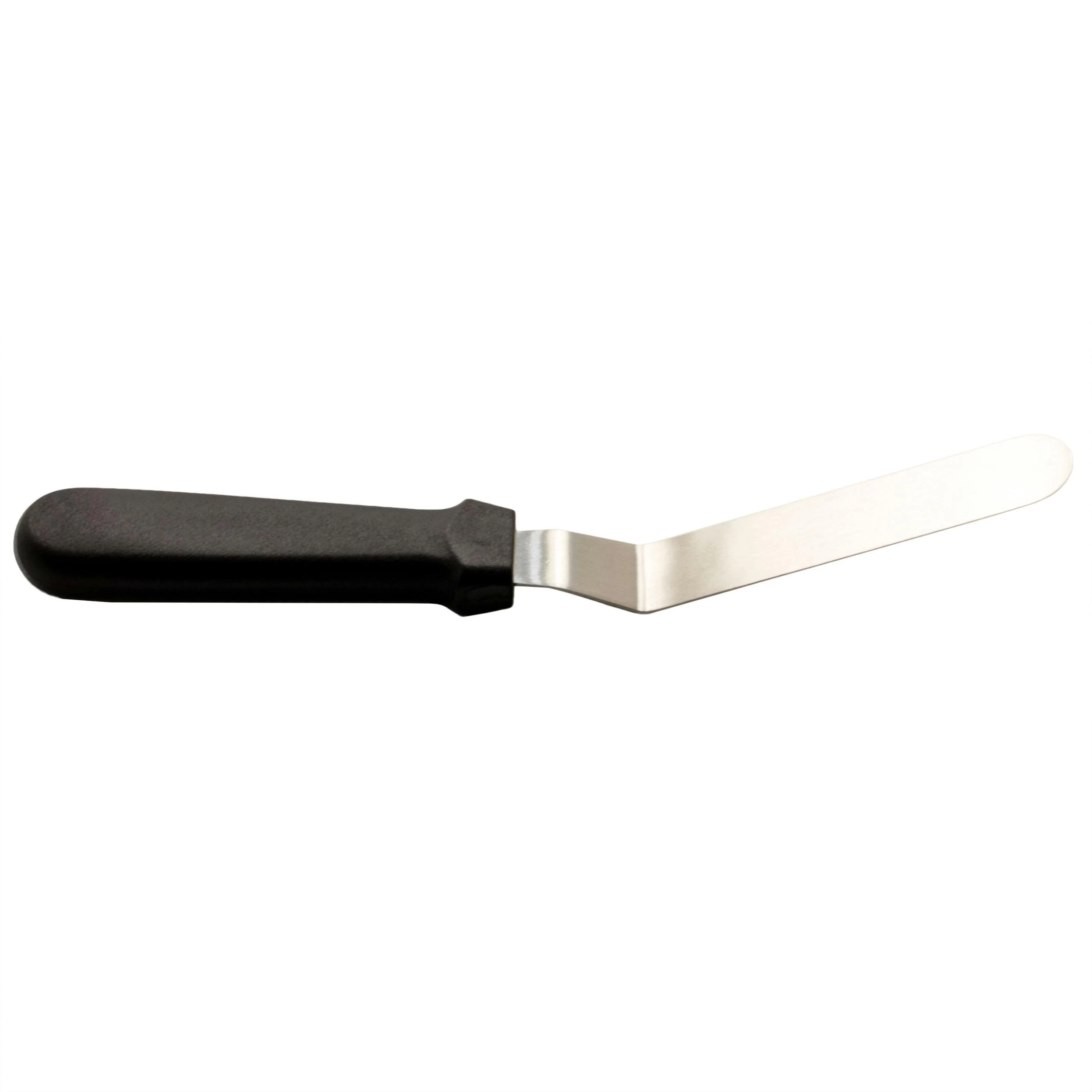 Tortenheber Tortenmesser Winkelpalette Aus Edelstahl - 15 Cm Schwarzer Griff 7 Tortenheber Tortenmesser Winkelpalette Aus Edelstahl - 15 Cm Schwarzer Griff – Bild 7
