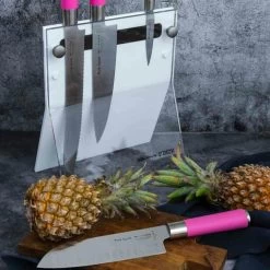 Messerblock 4Knives "Pink Spirit" Weiß -Küche Verkauf Geschäft a520e468 ec20 4224 a03f b013f4f66c3b