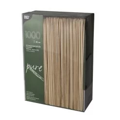 PAPSTAR 1000 Schaschlikspieße, Bambus "pure" Ø 3 Mm · 20 Cm -Küche Verkauf Geschäft a872f17e f4d7 442c aa27 b9adcbeb2650
