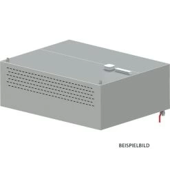 Stalgast Kompensations-Wandhaube "Basic Line", Kastenform 1400 Mm X 1300 Mm Mit Flammschutzfilter Typ B