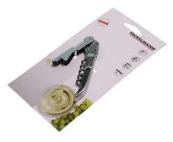 FACKELMANN 19054 Korkenzieher | Edelstahl | Flaschenöffner, Folienschneider -Küche Verkauf Geschäft afd17e46 069d 417f 9a44 dbf13f1a9874