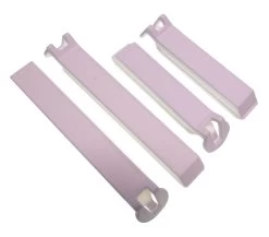 FACKELMANN 14461 4x Tischtuchklammer | Kunststoff | Made In Germany | Weiß/transparent -Küche Verkauf Geschäft b07b3d66 8ff7 4ed5 b8e1 915167399d51 1