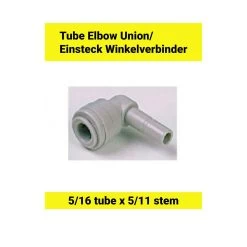 Einsteck Winkelverbinder 5/16tube X 5/16stem