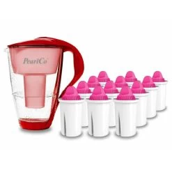 Glas-Wasserfilter Weiß Inkl. 12 AquaMag Filterkartuschen -Küche Verkauf Geschäft bd0cdb06 1463 4363 859b 0e2d9b473467 1