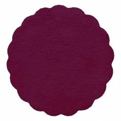 2500x Tassenuntersetzer Glasuntersetzer Airlaid O 9cm Bordeaux