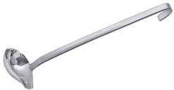 2x Contacto Saucenkelle, Edelstahl, Löffelmaß: 7,5 Cm X 4,5 Cm, Stiellänge: 22 Cm, Volumen: 0,03 L