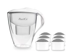 Wasserfilter Astra Weiß Inkl. 6 Protect+ Filterkartuschen