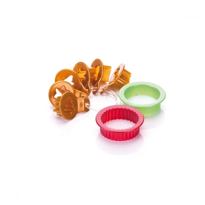 Tescoma Ausstechform Doppelseitig Plätzchenausstecher Ausstecher Teig 6-tlg SET 3 Tescoma Ausstechform Doppelseitig Plätzchenausstecher Ausstecher Teig 6-tlg SET – Bild 3