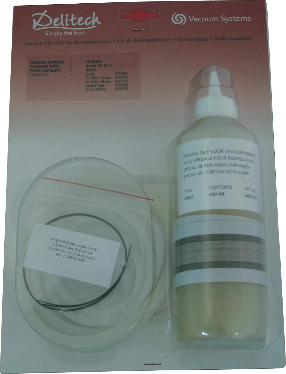 Henkelman Service-Satz Für Vakuummaschine Jumbo 30 Delitech 4 Henkelman Service-Satz Für Vakuummaschine Jumbo 30 Delitech – Bild 4