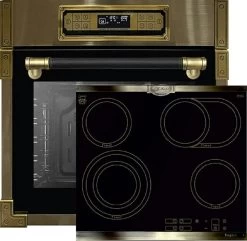 Herd Set/ Kaiser EH 6726 AD / Einbaubackofen + KCT 6385 Em / Glaskeramik Kochfeld