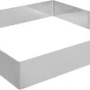 1 X SCHNEIDER Tortenring "Quadrat", 30 X 30 X 5 Cm 300 X 300 X 50 Mm